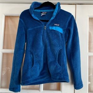 Patagonia blue full zipper fleece